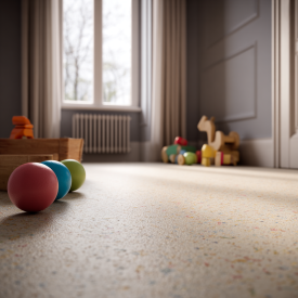 pvc podlaha v detskej izbe kvalitné opracovanie podlahy